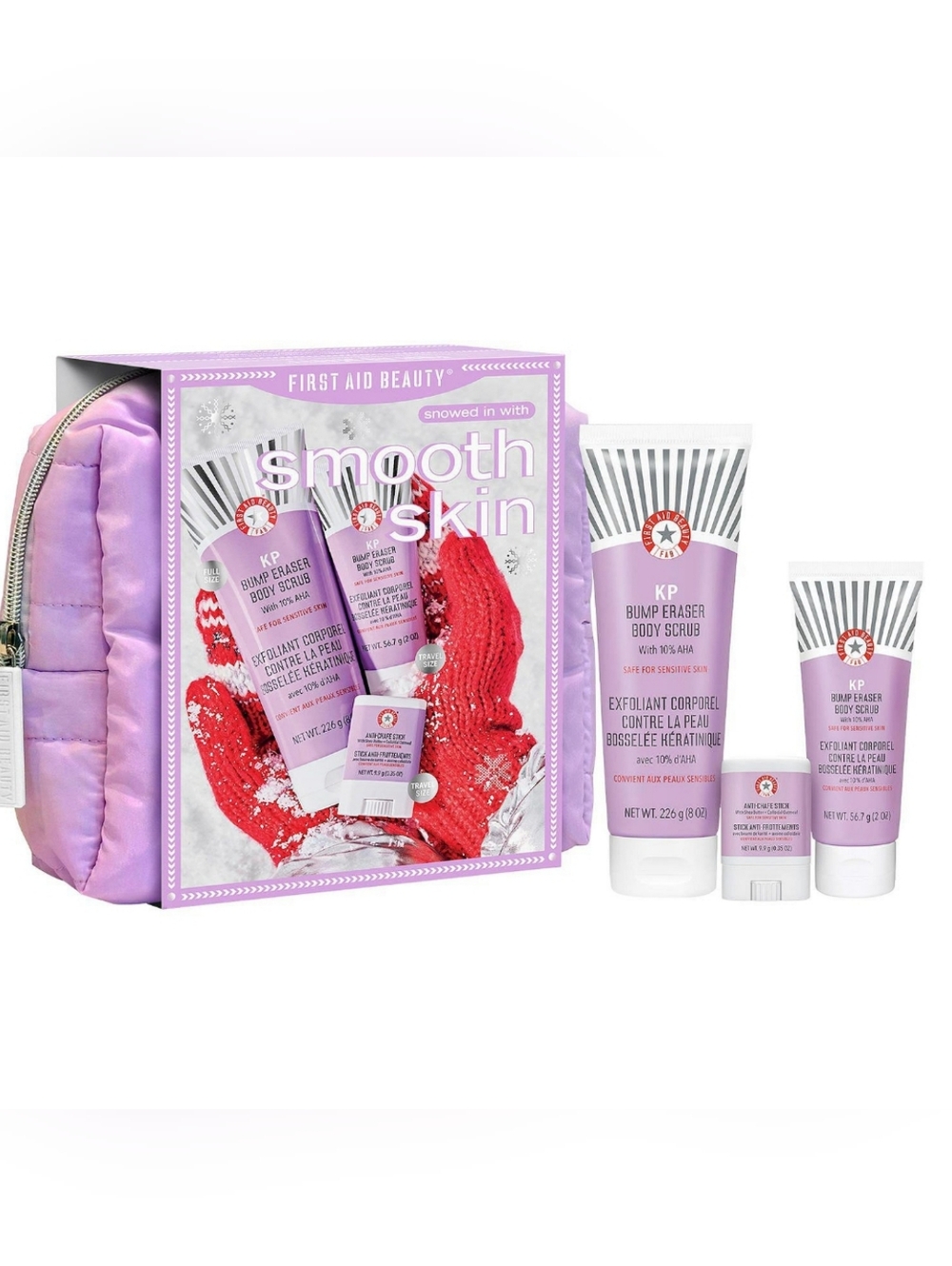 First Aid Beauty Snowed In With Smooth Skin Body Gift Set